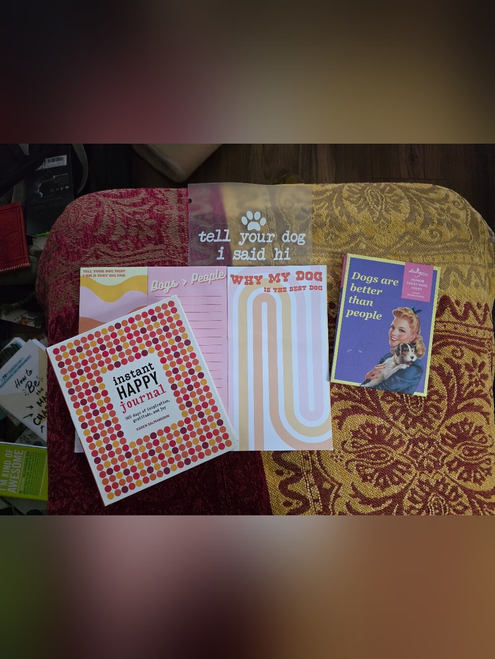 4 Piece Journal Bundle Dog Themed